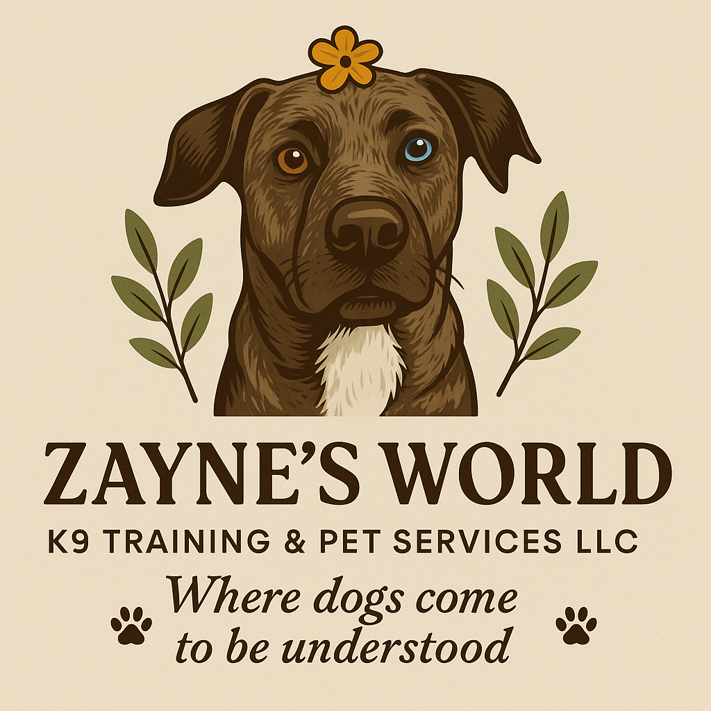 Zayne's World K9 Training
